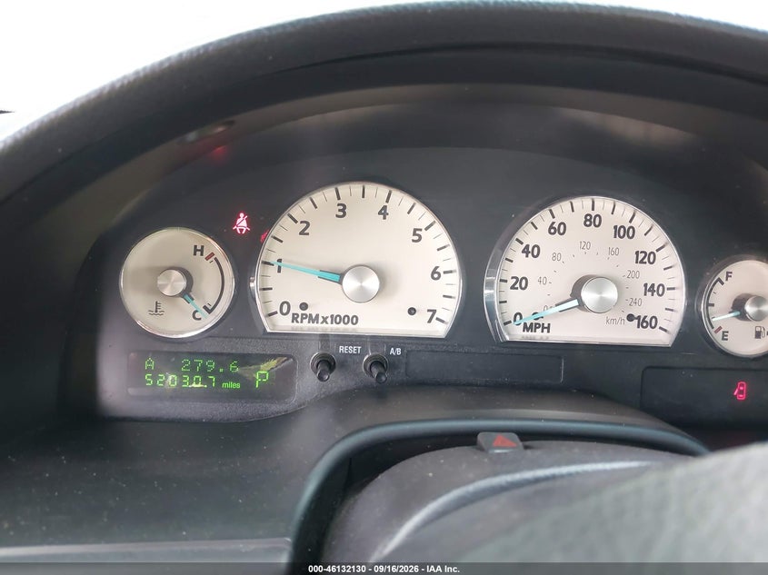 FORD THUNDERBIRD 2004 VIN 1FAHP60A44Y110878