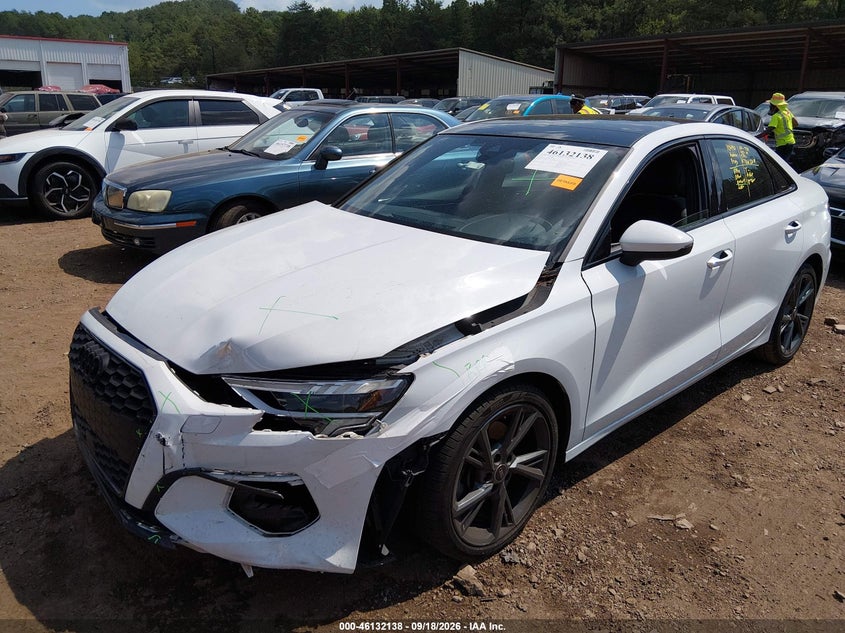 Vin: wauaudgy0ra033483, lot: 46631871, audi a3 premium 40 tfsi front-wheel drive s tronic 20242