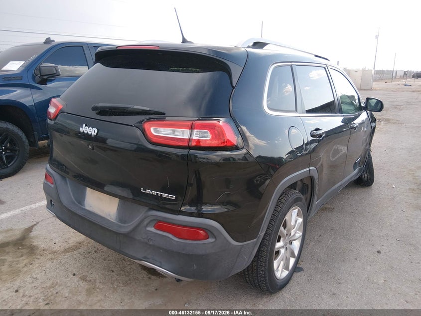 Vin: 1c4pjlds3ew181396, lot: 46631888, jeep cherokee limited 20144