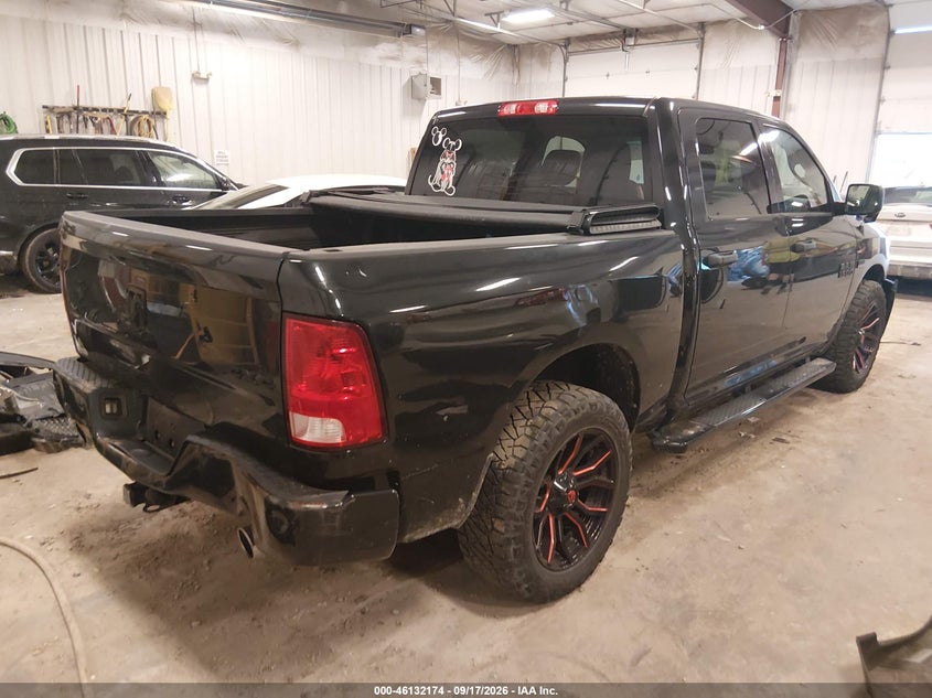 Vin: 3c6rr7kt0hg688772, lot: 46631907, ram 1500 express  4x4 5'7 box 20174