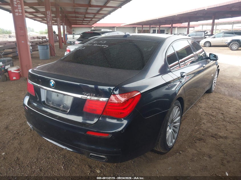 Vin: wbakb4c54cc576143, lot: 46631909, bmw 740li 20124