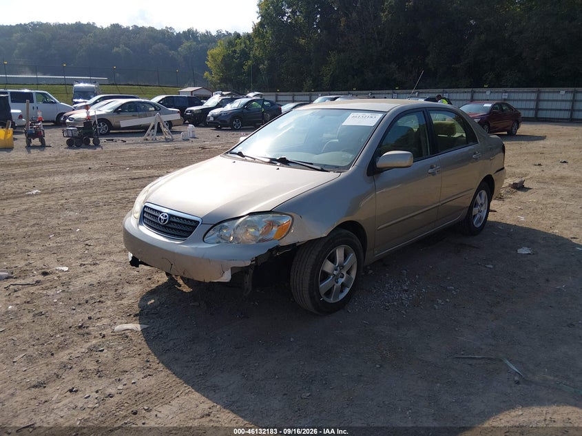 2005 Toyota Corolla, Front & Rear, IAAI, VIN 1NXBR32E15Z423173 — photo 2