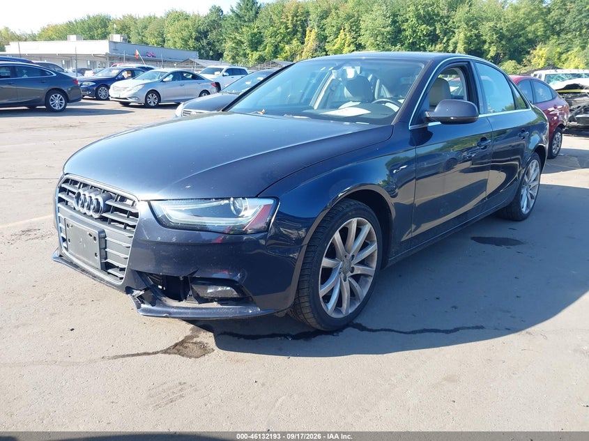 Vin: wauffafl4dn031256, lot: 46631926, audi a4 2.0t premium 20132