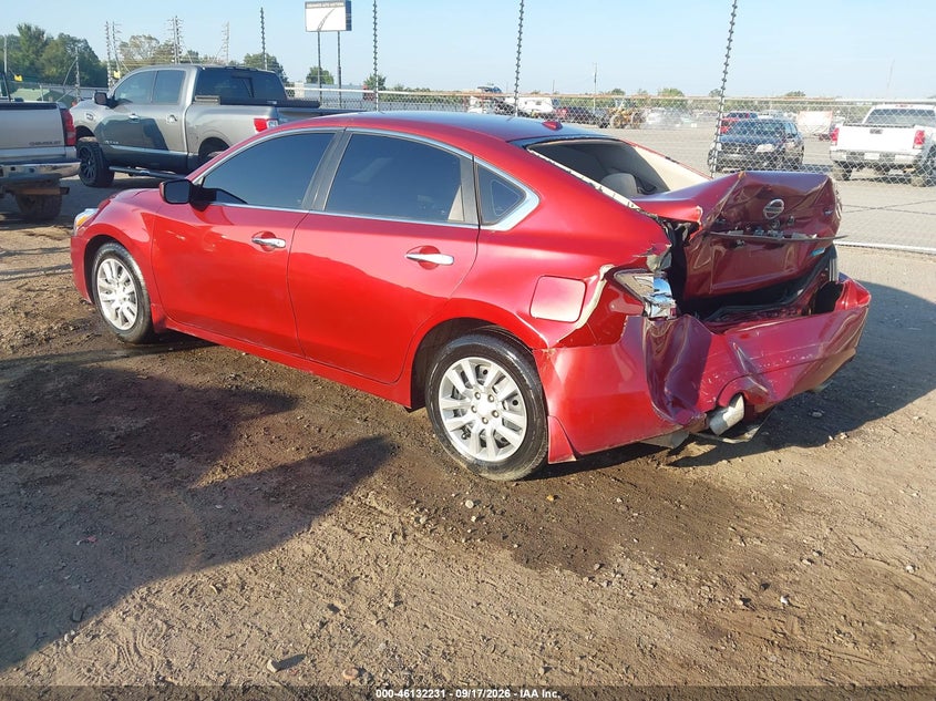 Vin: 1n4al3ap5fc185829, lot: 46631964, nissan altima 2.5 s 20153