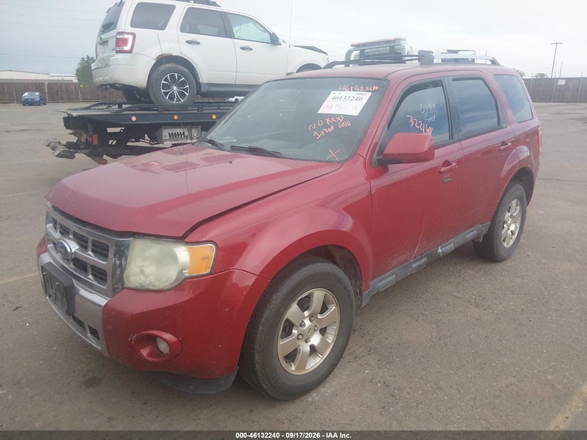 Vin: 1fmcu9eg0bkc13917, lot: 46631973, ford escape limited 20112