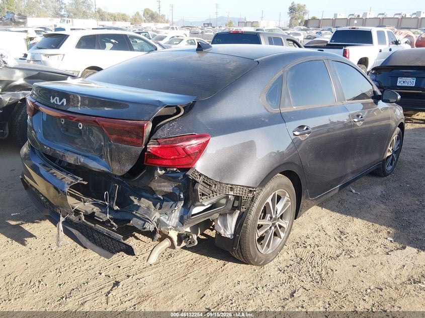 Vin: 3kpf24ad3pe607976, lot: 46631987, kia forte lxs 20234