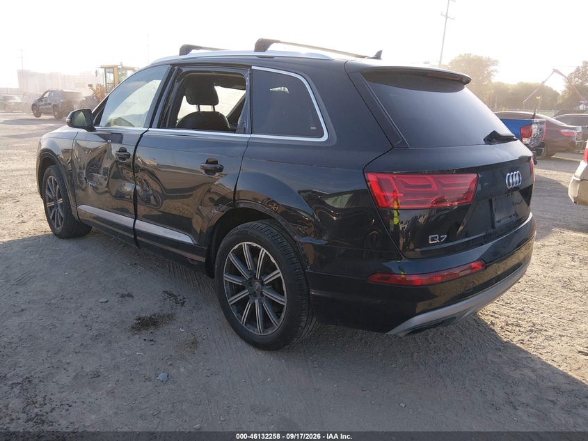 Vin: wa1ahaf74kd034259, lot: 46631991, audi q7 45 premium/45 se premium 20193