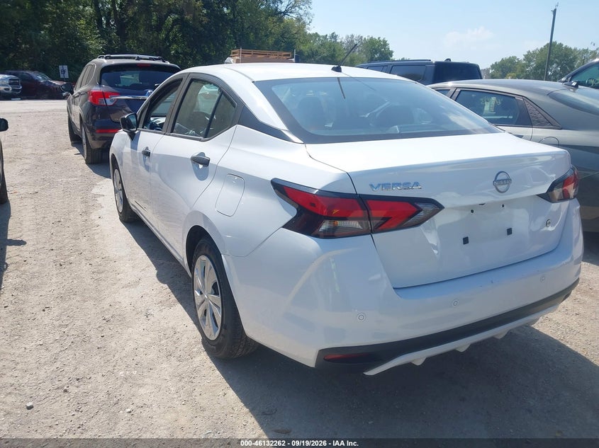 Vin: 3n1cn8dv0sl833423, lot: 46631995, nissan versa 1.6 s 20253