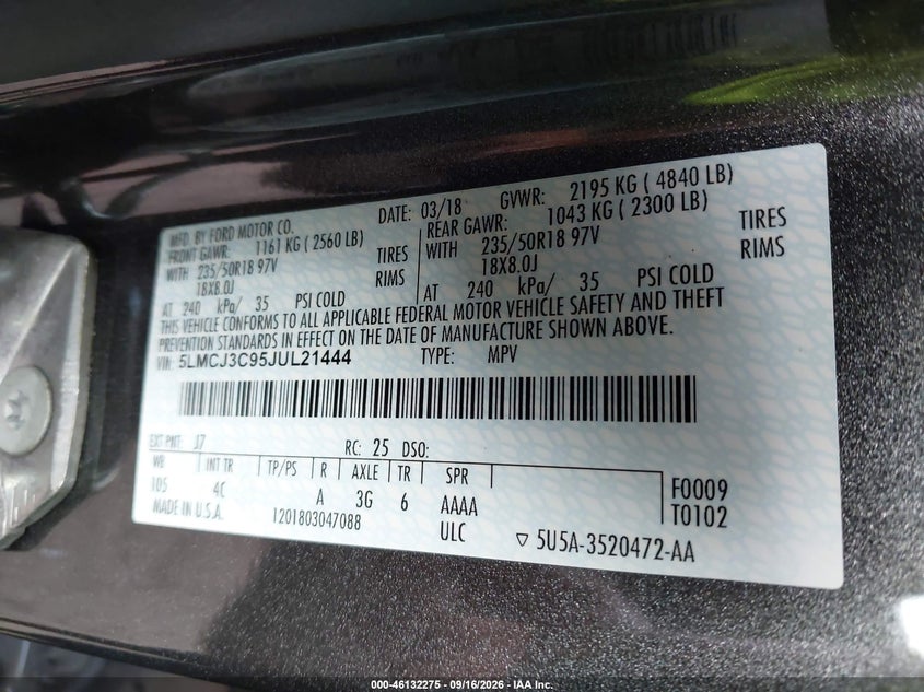 2018 LINCOLN MKC RESERVE · Photo 9