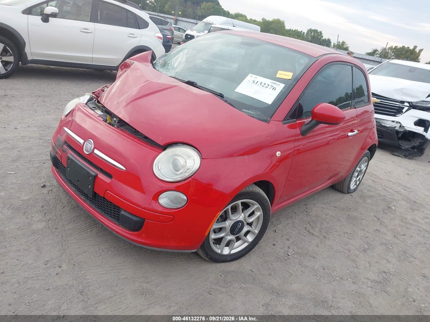 Vin: 3c3cffar7ft527898, lot: 46632009, fiat 500 pop 20152