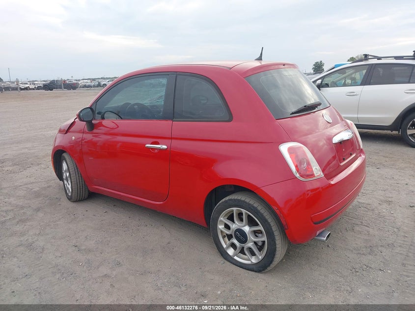 Vin: 3c3cffar7ft527898, lot: 46632009, fiat 500 pop 20153