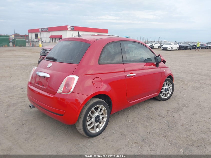 Vin: 3c3cffar7ft527898, lot: 46632009, fiat 500 pop 20154
