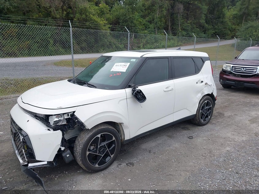 Vin: kndj33au6p7893646, lot: 46632013, kia soul ex 20232