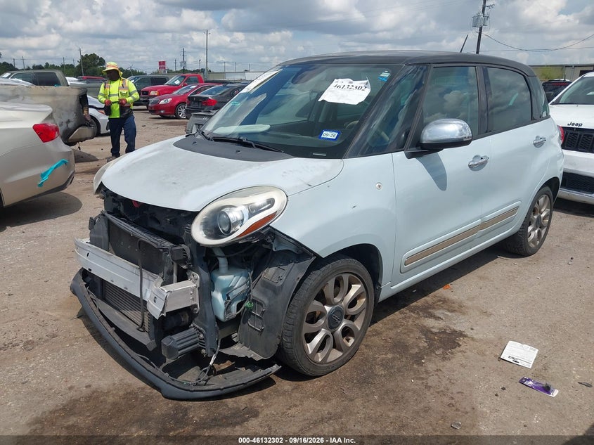 Vin: zfbcfach8fz030776, lot: 46632035, fiat 500l lounge 20152