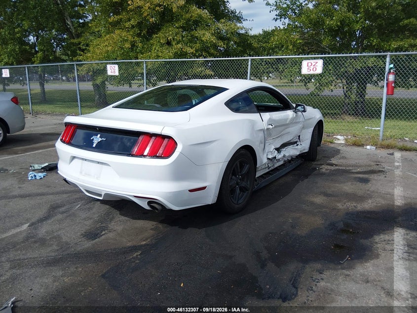 Vin: 1fa6p8am9f5394959, lot: 46632040, ford mustang v6 20154