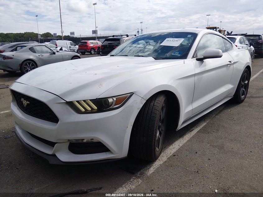 Vin: 1fa6p8am9f5394959, lot: 46632040, ford mustang v6 20152