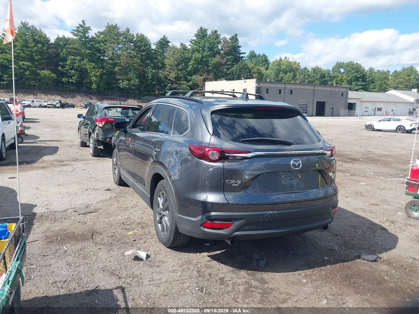 Vin: jm3tcbcy3l0424415, lot: 46632041, mazda cx-9 touring 20203