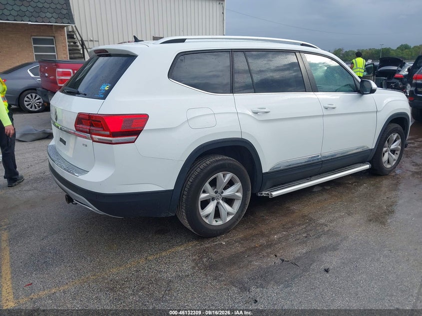 Vin: 1v2dp2ca7jc593383, lot: 46632043, volkswagen atlas 2.0t se/2.0t se w/technology 20184