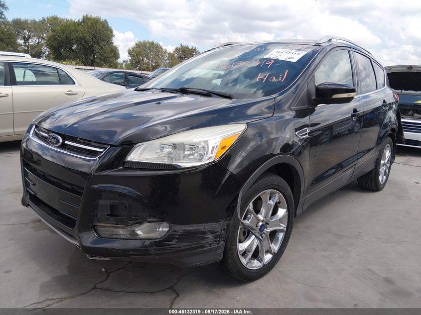 Vin: 1fmcu0j97fua61079, lot: 46632052, ford escape titanium 20152