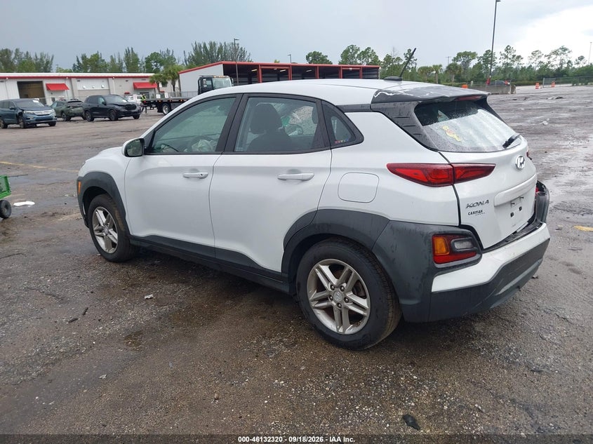 Vin: km8k12aa5ku295256, lot: 46632053, hyundai kona se 20193