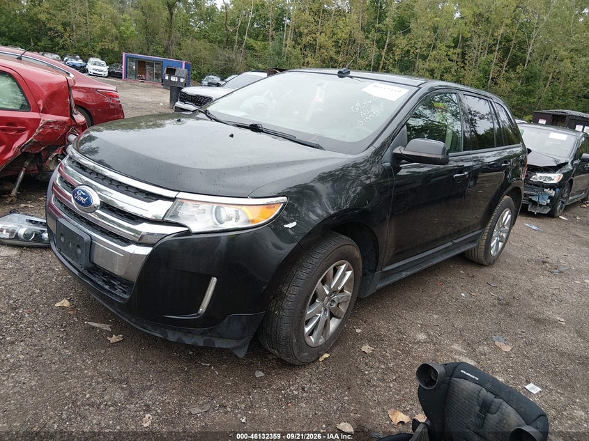 Vin: 2fmdk3j95ebb19738, lot: 46632092, ford edge sel 20142