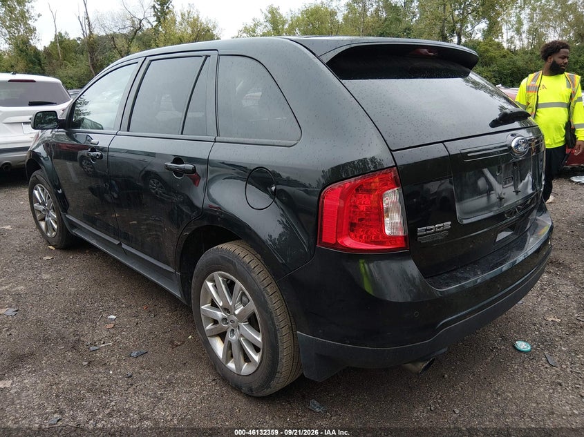 Vin: 2fmdk3j95ebb19738, lot: 46632092, ford edge sel 20143