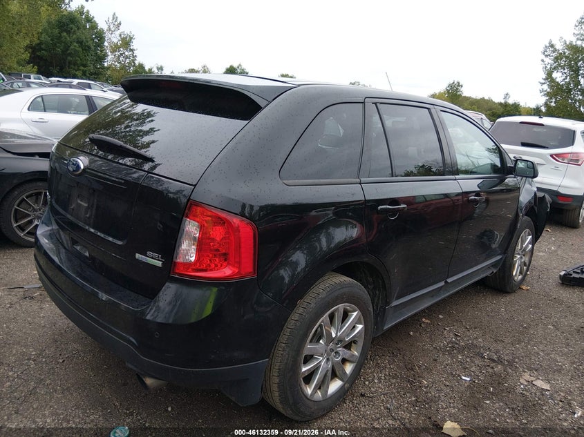 Vin: 2fmdk3j95ebb19738, lot: 46632092, ford edge sel 20144