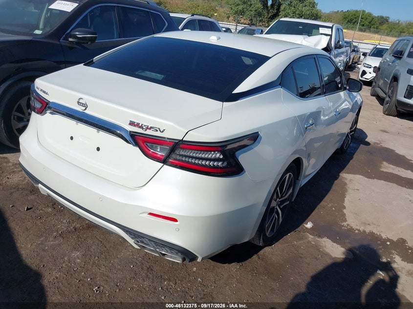 Vin: 1n4aa6cv7pc509299, lot: 46632108, nissan maxima sv xtronic cvt 20234