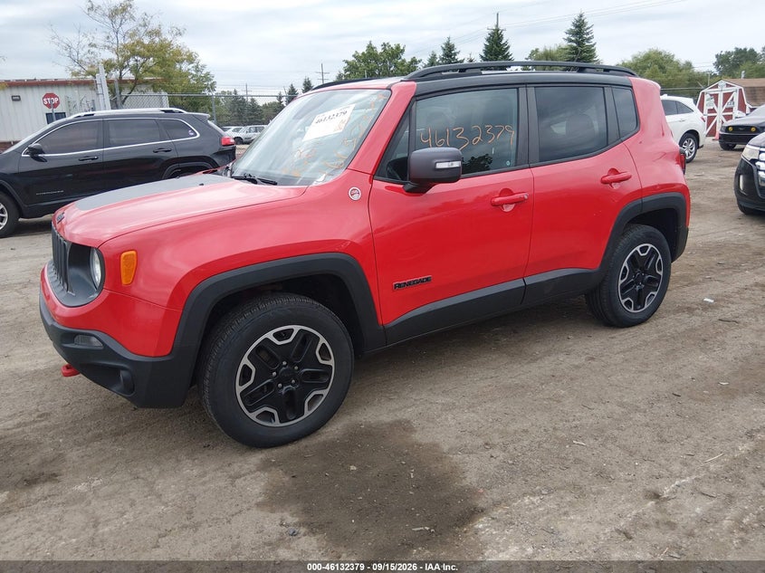 2017 Jeep Renegade, Normal Wear & Tear, IAAI, VIN ZACCJBCB7HPE88193 — photo 2