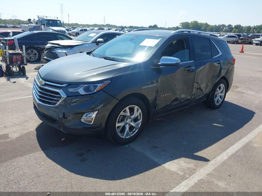 Vin: 2gnaxnev2k6133412, lot: 46632118, chevrolet equinox premier 20192