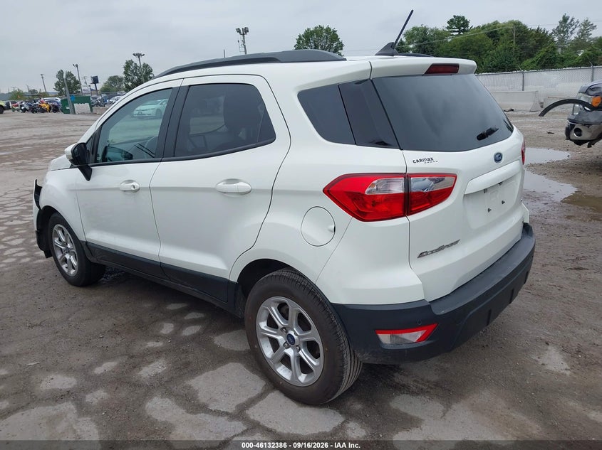 Vin: maj3s2ge7lc325287, lot: 46632119, ford ecosport se 20203