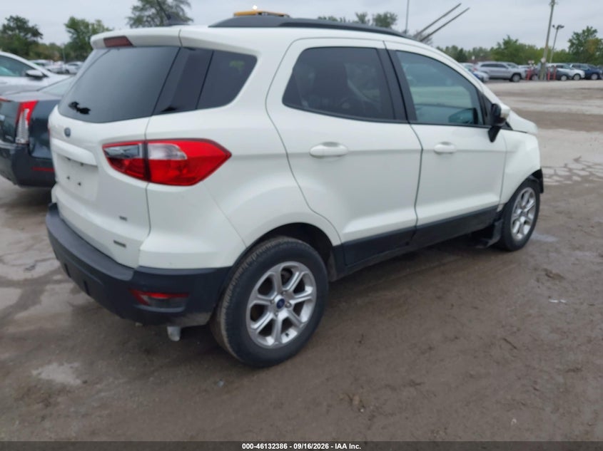 Vin: maj3s2ge7lc325287, lot: 46632119, ford ecosport se 20204