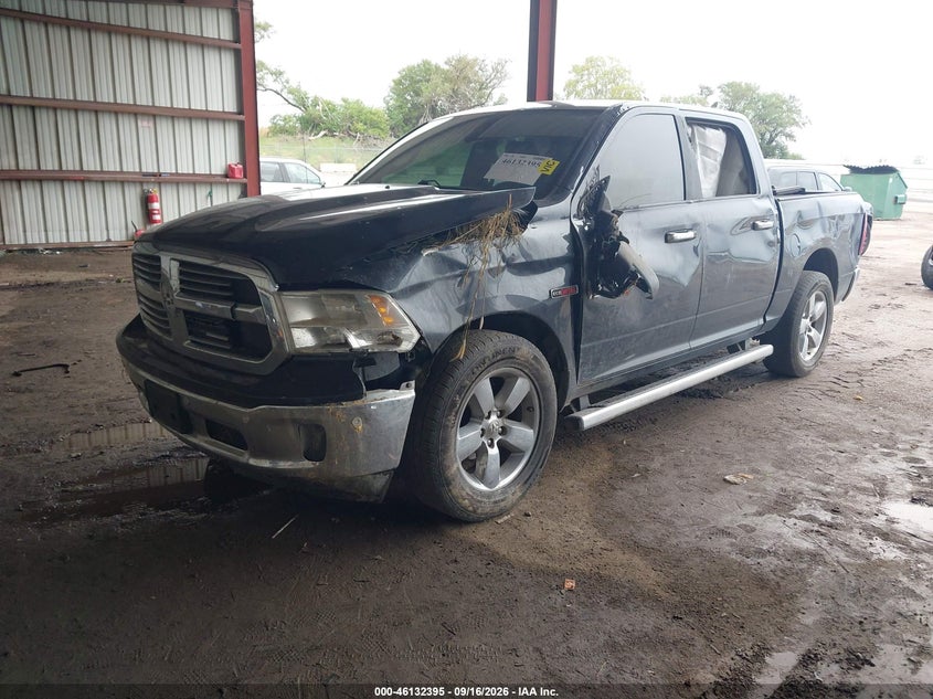 Vin: 1c6rr7lm2hs878072, lot: 46632128, ram 1500 big horn  4x4 5'7 box 20172