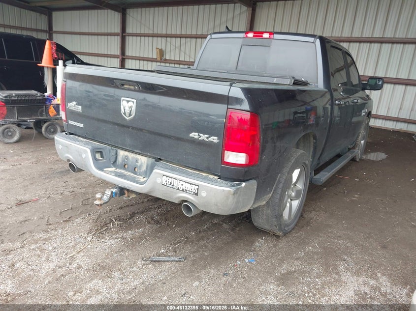 Vin: 1c6rr7lm2hs878072, lot: 46632128, ram 1500 big horn  4x4 5'7 box 20174