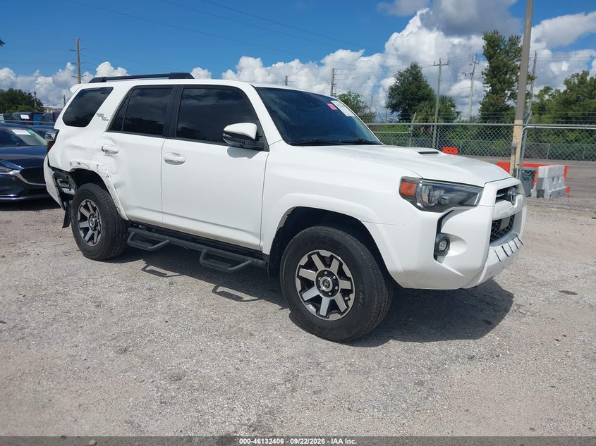 Vin: jteru5jr8m5850291, lot: 46632139, toyota 4runner trd off road premium 20211