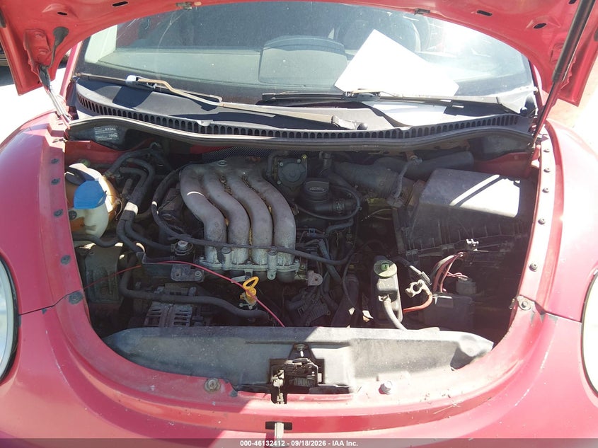 VOLKSWAGEN NEW BEETLE 1999 VIN 3VWCA21C9XM447123