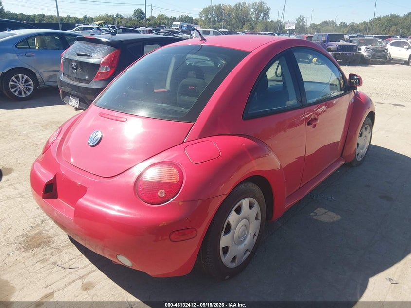VOLKSWAGEN NEW BEETLE 1999 VIN 3VWCA21C9XM447123