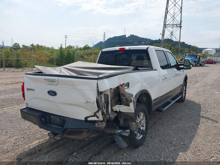 Vin: 1ftfw1ef8hfb36977, lot: 46632151, ford f-150 lariat 20174