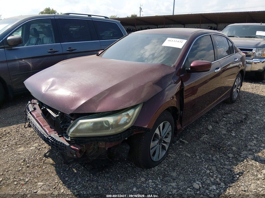 Vin: 1hgcr2f38ea156886, lot: 46632164, honda accord lx 20142