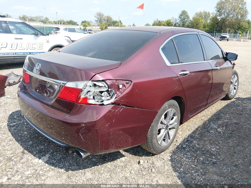 Vin: 1hgcr2f38ea156886, lot: 46632164, honda accord lx 20144