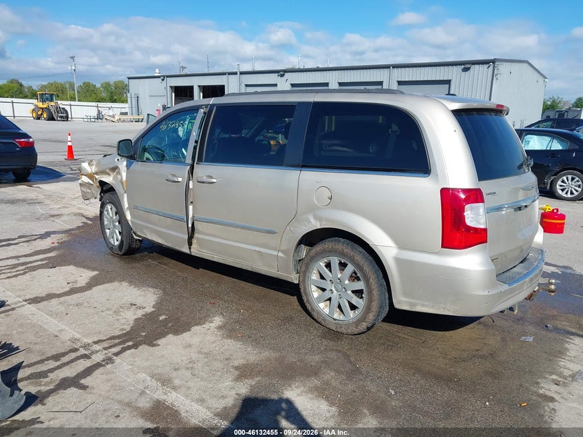 Vin: 2c4rc1bg5fr534236, lot: 46632188, chrysler town & country touring 20153