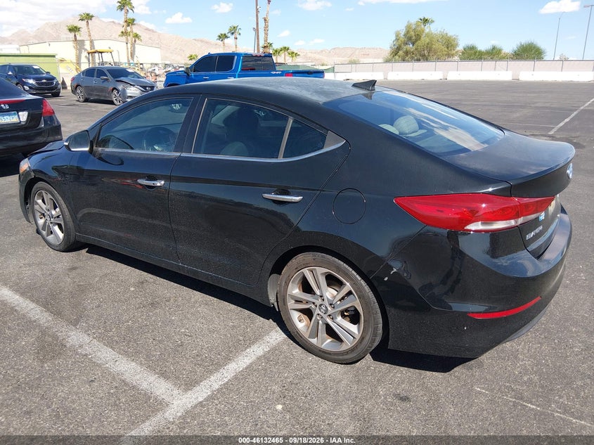 Vin: 5npd84lf5hh004142, lot: 46632198, hyundai elantra limited 20173