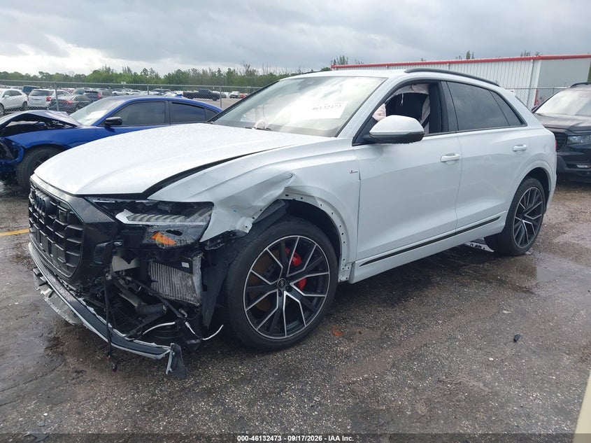 Vin: wa1evaf14md028325, lot: 46632206, audi q8 premium plus 55 tfsi quattro tiptronic 20212