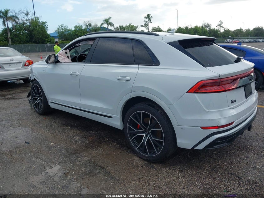 Vin: wa1evaf14md028325, lot: 46632206, audi q8 premium plus 55 tfsi quattro tiptronic 20213