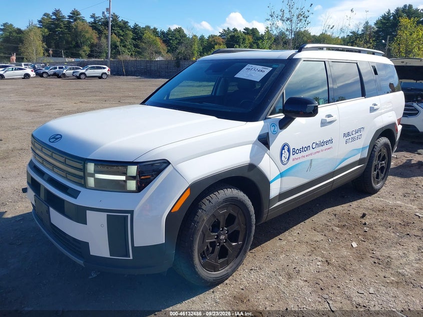 Vin: 5nmp3dgl5sh077303, lot: 46632219, hyundai santa fe xrt 20252