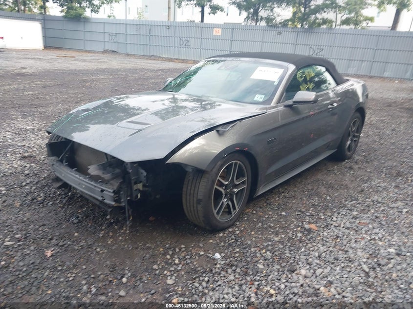 Vin: 1fatp8uh8p5102575, lot: 46632233, ford mustang ecoboost premium 20232