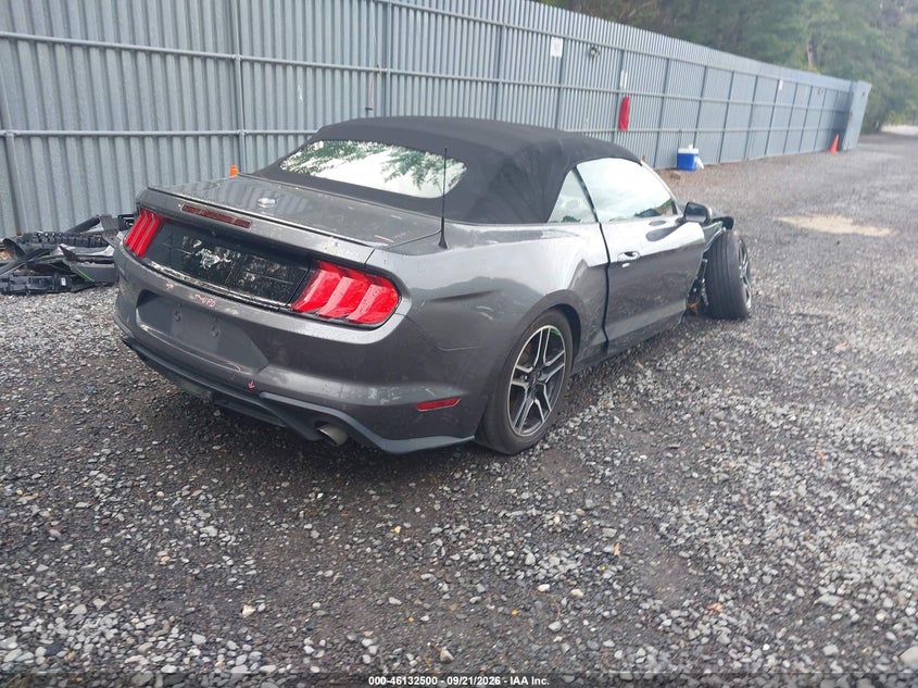 Vin: 1fatp8uh8p5102575, lot: 46632233, ford mustang ecoboost premium 20234