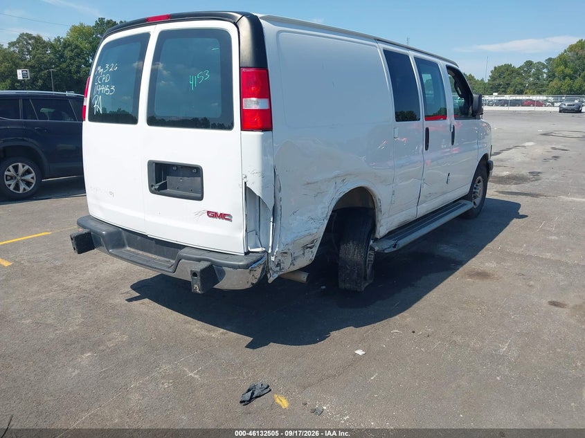 Vin: 1gtw7afpxp1194153, lot: 46632238, gmc savana cargo rwd 2500 regular wheelbase work van 20234