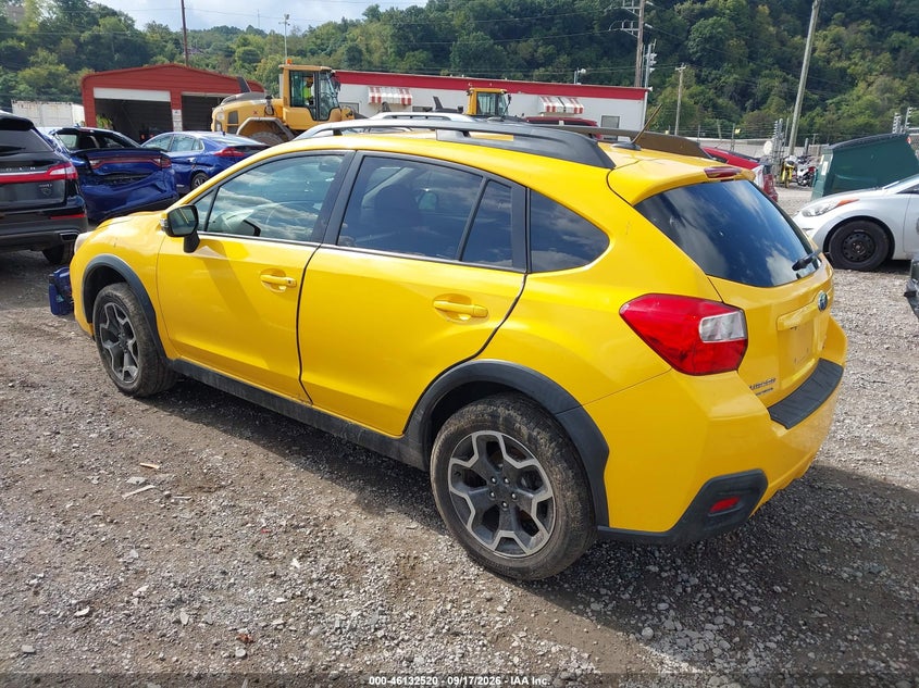 Vin: jf2gpadc1f8254381, lot: 46632253, subaru xv crosstrek 2.0 premium 20153