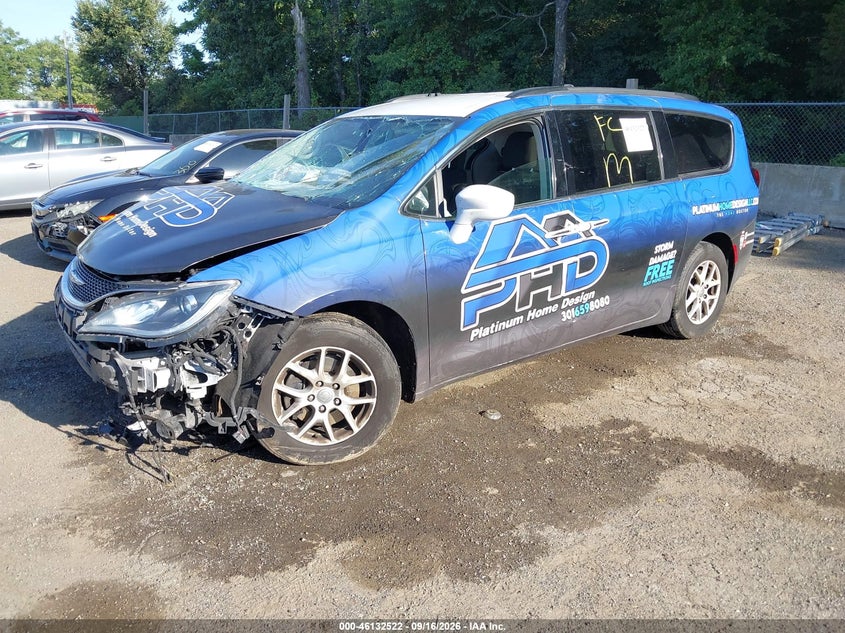 Vin: 2c4rc1fg7lr159164, lot: 46632255, chrysler pacifica touring 20202